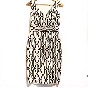 David Meister Sleeveless Sheath Dress